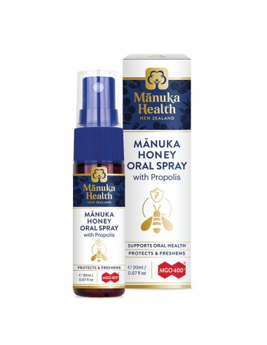Spray buccal au miel de Manuka MGO™ 400+ et Propolis Bio30™